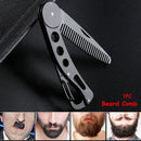 Beauty Practical Beard Comb Hairdressing Styling  Foldable Hair Mustaches Brush