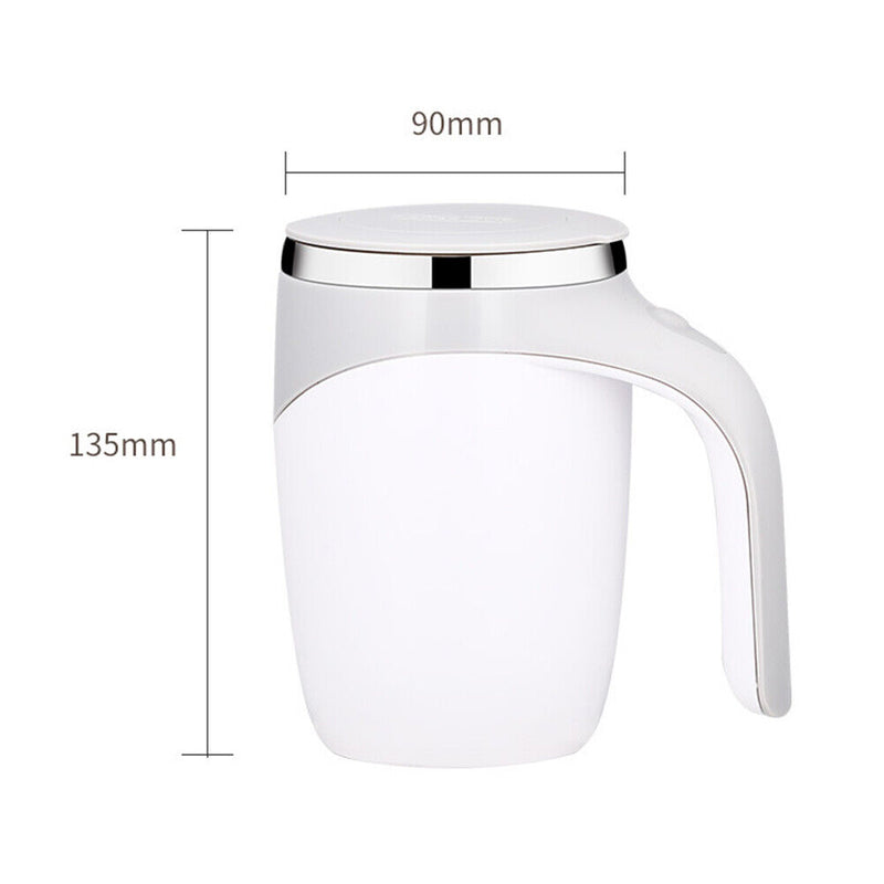 Automatic Stirring Mug Electric Rotating Stainless Steel Coffee Mixing Mixer