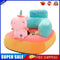 Baby Sofa Cover Soft Washable Sit Seat Chairs No Filler Cradle (Licorne)