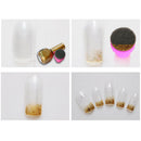 Sponge Seal Block Nail Files Set Manicure Tool Gradient Color Nail Paint