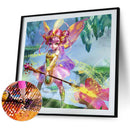 5D Rhinestone Pictures DIY Elf Fairy Full Round Drill Diamond Painting Craft Kit