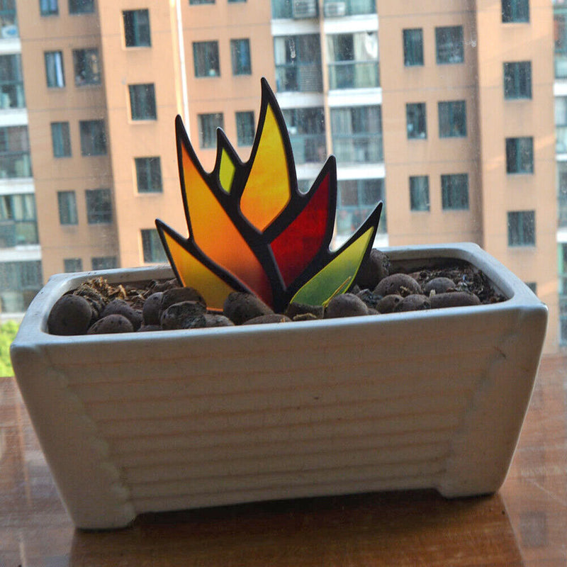 Artificial Agave Potted Plant Ornament Yard Art Home Garden Decor (TYU014A)