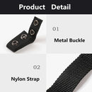 Durable Outdoor Portable Sports Nylon Strap Heavy Duty Belt Keeper Belt Buckle