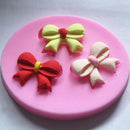 Cute Sugar Baking Fondant Cake Decorating Bowknot Silicone Gel Chocolate Mould