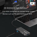 10 In 1 USB-C Multi Function Hub To HDMI 4K USB3.0 TF SD MicroSD 10/100 LAN Dock