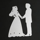 Metal Bride Groom Wedding Dies Stencils for DIY Scrapbooking Card Pap