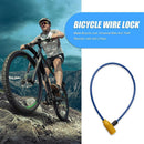 Metal Bicycle Lock Universal MTB Road Bike Anti Theft Security Lock (Blue) Newly