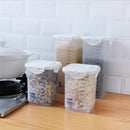 Scaled Grains Fresh Sealed Cans Kitchen Food Storage Jar Plastic Snacks Tank
