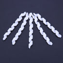 5pcs Bicycle Brake Cable Protector Anti-friction Bike Line Wrap(White) Newly