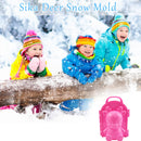 Sand Mould Tool Sika Deer Shaped Snowballs Mold for Kids Outdoor Fun Sports Game
