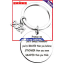 Graduation Gifts Inspirational Keychain Stainless Steel Student Graduation Gift