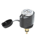 Motorcycle 3.1A Dual USB Charger Adapter for BMW Hella/DIN Powerlet Plug DC 12V