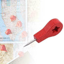 40 Pcs/Box Map Markers Wooden Drawing Photo Wall Studs Pretty I7T3 Boa Pins C9R6