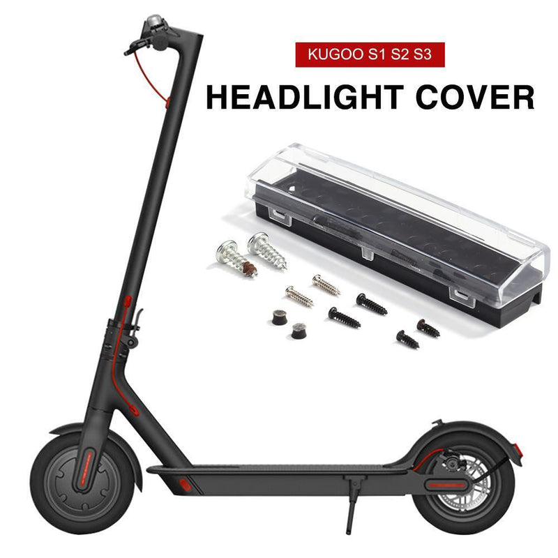 Plastic Headlight Front Light Covers for Electric Scooter KUGOO S1 S2 S3