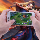 1pc Black Touch Screen Cell Phone Joystick PC + TPU Skidproof Physical Game Joystic