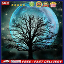 5D DIY Diamond Painting Full Drill Tree and Moon Cross Stitch Embroidery Decor