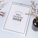 2022 Simple Wall Calendar Weekly Monthly Planner Agenda Q7L0 Organizer Home H3X3