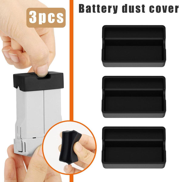 3x For Dji Mini 3 Pro Battery Charging Port Protection Dust Cover Short Circuit: