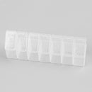 Everpert Portable 7 Day Weekly Clear Drug Tablet Pill Can Capsule Vitamin