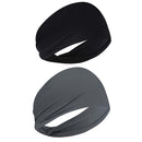 Cycling Running Men Sports Headband Elastic Fitness Headband Pure Color