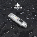 #A 1/2pcs Mini LED Keychain Flashlight Pocket Torch Camping Emergency Lighting T