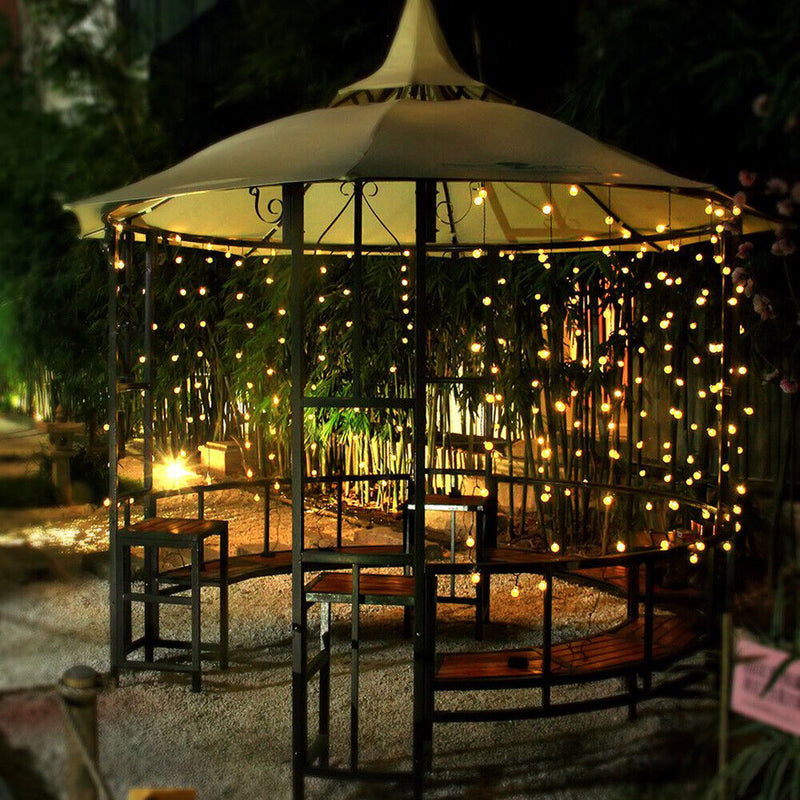 LED Solar String Lights Waterproof Crystal Balls Fairy Lamps Garden Decor Newly