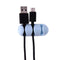 Mini Adhesive Ethernet Charging Data Earphone Cable Organizer Tool(Blue)