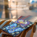 Butterfly Special Shaped Diamond Painting DIY Leather Passport Protective Cover