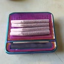 70mm Paper Tobacco Rolling Machine Manual Metal Cigarette Box Smoking Acces