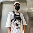Multi-function Reflective Chest Bags Men Women Vest Hip-Hop Street Belt Pouch