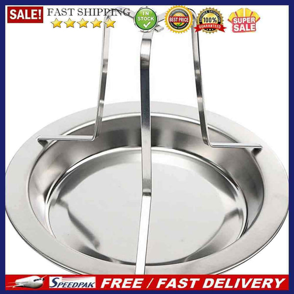 Kitchen Steel Chicken Roaster Rack Plate Non Stick for DIY BBQ Grill Stand
