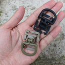 Multifunctional D-ring Backpack Carabiner Rotatable Outdoor Hiking Clip Buc