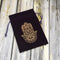 Velvet Tarots Card Storage Bag Drawstring Jewelry Dice Bag Pockets for Fami