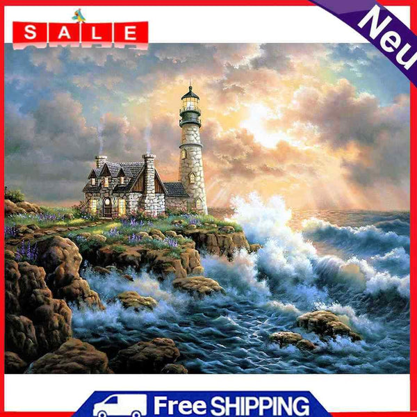 Oil Paint By Numbers Landscape Coloring Digital Drawing