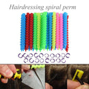 Long Spiral Hair Perm Rod Hairdressing Styling Curler Rollers (03 26pcs)