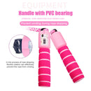 Children Skipping Rope with Counter Jumping Ropes Sports Equipment (Pink) Newly
