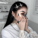 Dragon Pattern Trending Headwear Barrette Flame Hair Clip Wave Sun Hairpins