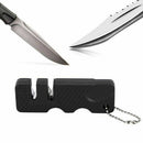 Outdoor Portable Cutlery Sharpener Tungsten Steel Pocket Sharpening Tools