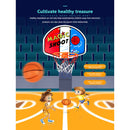 Plastic Hanging Basketball Hoop Set Outdoor Kids Basketball Board Frame Toys