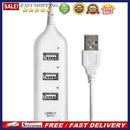 4 Port USB 2.0 Hub USB Spliter with 1.6ft Cable for Laptop Desktop Computer PC