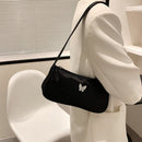 Nylon Casual Women Shoulder Bags Female Butterfly Print Underarm Totes Handbags