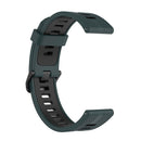 20mm Watch Band for Huawei Watch GT3 42mm Silicone Strap (Green Black) Newly