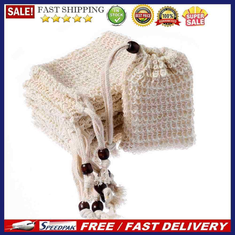 10pcs Easy Soap Foam Maker Drawstring Bubble Net Bath Cleaning Soap Storage B