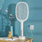 Mosquito Swatter Electric Flies Insect Killer Bug Zapper Racket B1K9