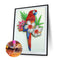 5D DIY Diamond Painting Parrot Partial Special Shape Drill Animal Picture Newly