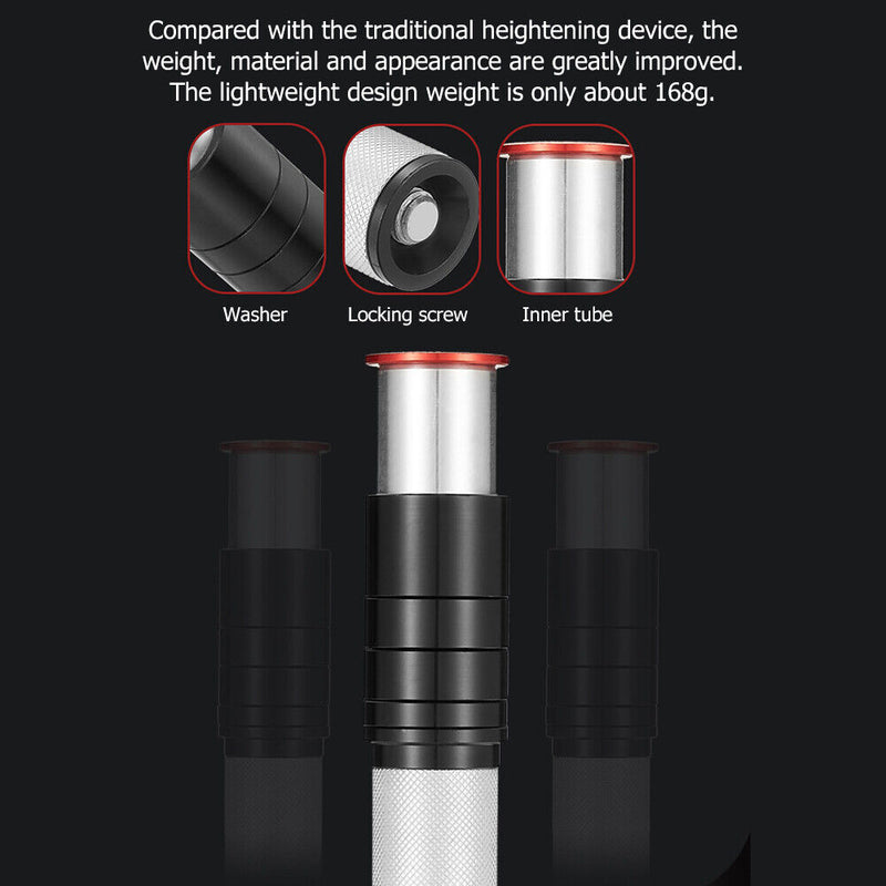 MOTSUV 28.6mm Bicycle Fork Stem Extension Mountain MTB Handlebar Stem Riser