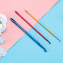 Craft Tools Ergonomic Handle Aluminium Weave Yarn Knitting Needles Crochet Hook