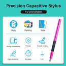 3 in 1 WK125A Phone Stylus Pencil Touch Screen Tablet Smooth Pencil (Pink)