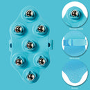 Massage Glove Body Massager with Metal Roller Ball for Neck Foot Full Body Care