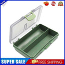 Fishing Tackle Bait Box Fish Lure Hook Bait Container Equipment (2 Grid)